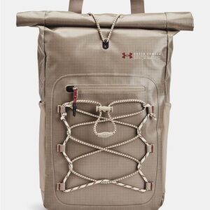 Under Armour 1376462 Unisex UA Summit Backpack Tan Waterproof